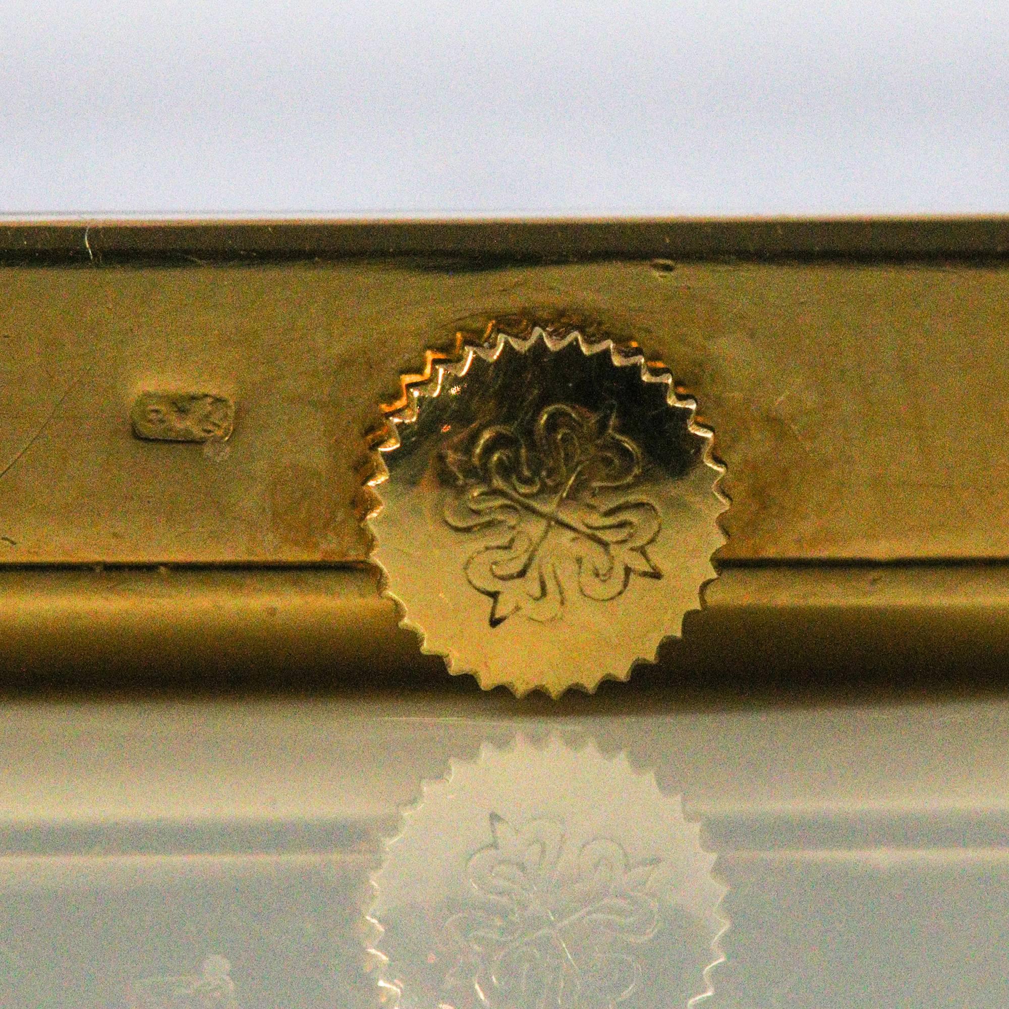 Women's or Men's Patek Philippe Tiffany & Co. Yellow Gold Square Face Freccero Manual Wristwatch