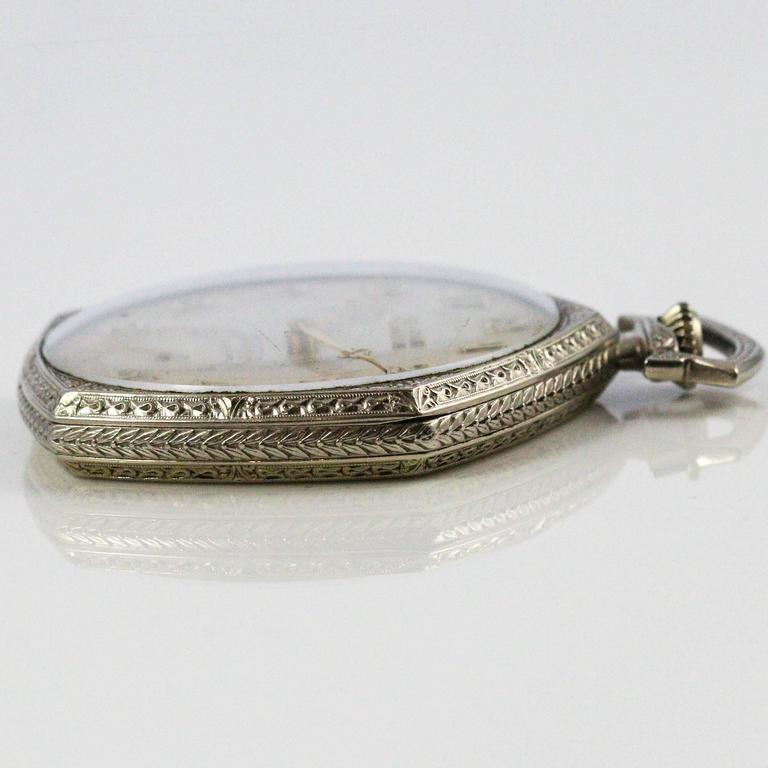gruen verithin pentagon pocket watch