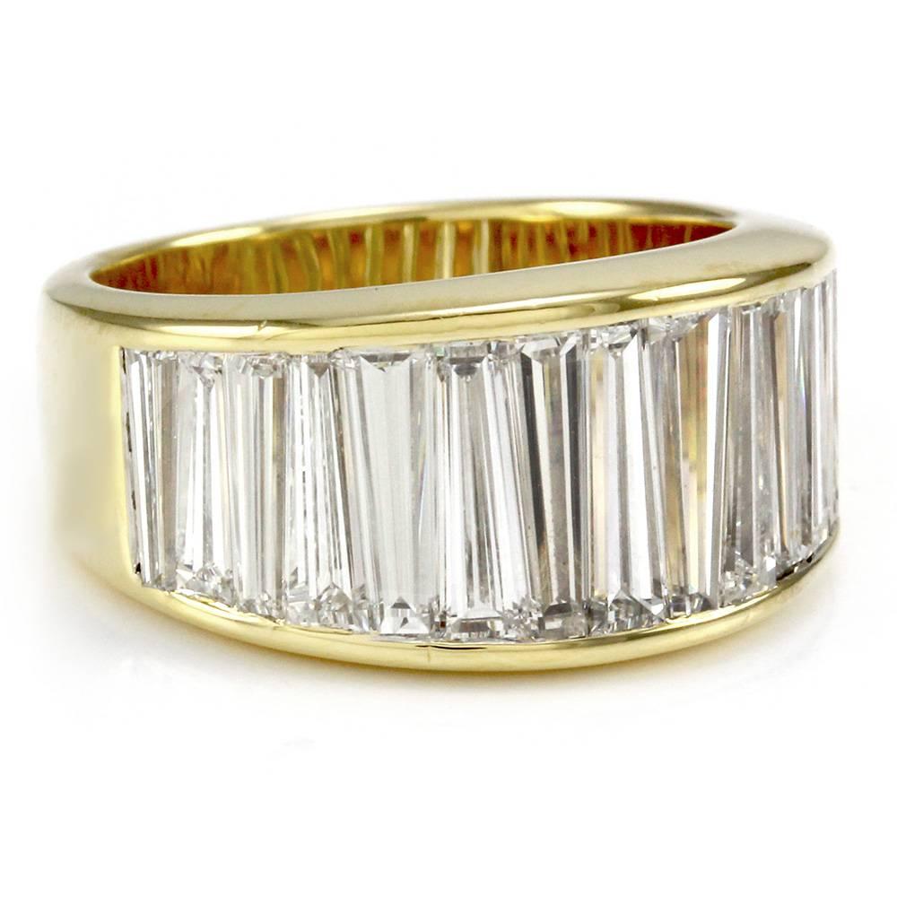 Modern Christopher Designs Illusion Set Diamond Band/ Ring For Sale