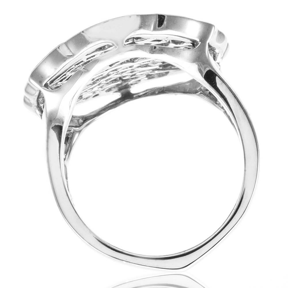 Stephen Webster Thorn Collection Pavé Diamond Ring For Sale 1