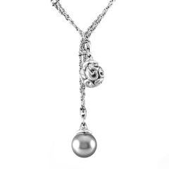 Carrera Y Carrera Océanos Tahitian Pearl Necklace w/ Diamonds