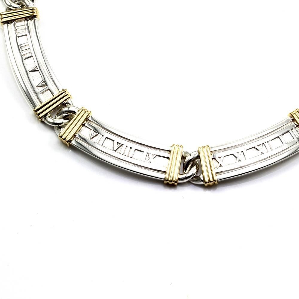 Tiffany & Co. Atlas Collection Necklace In Excellent Condition In Scottsdale, AZ