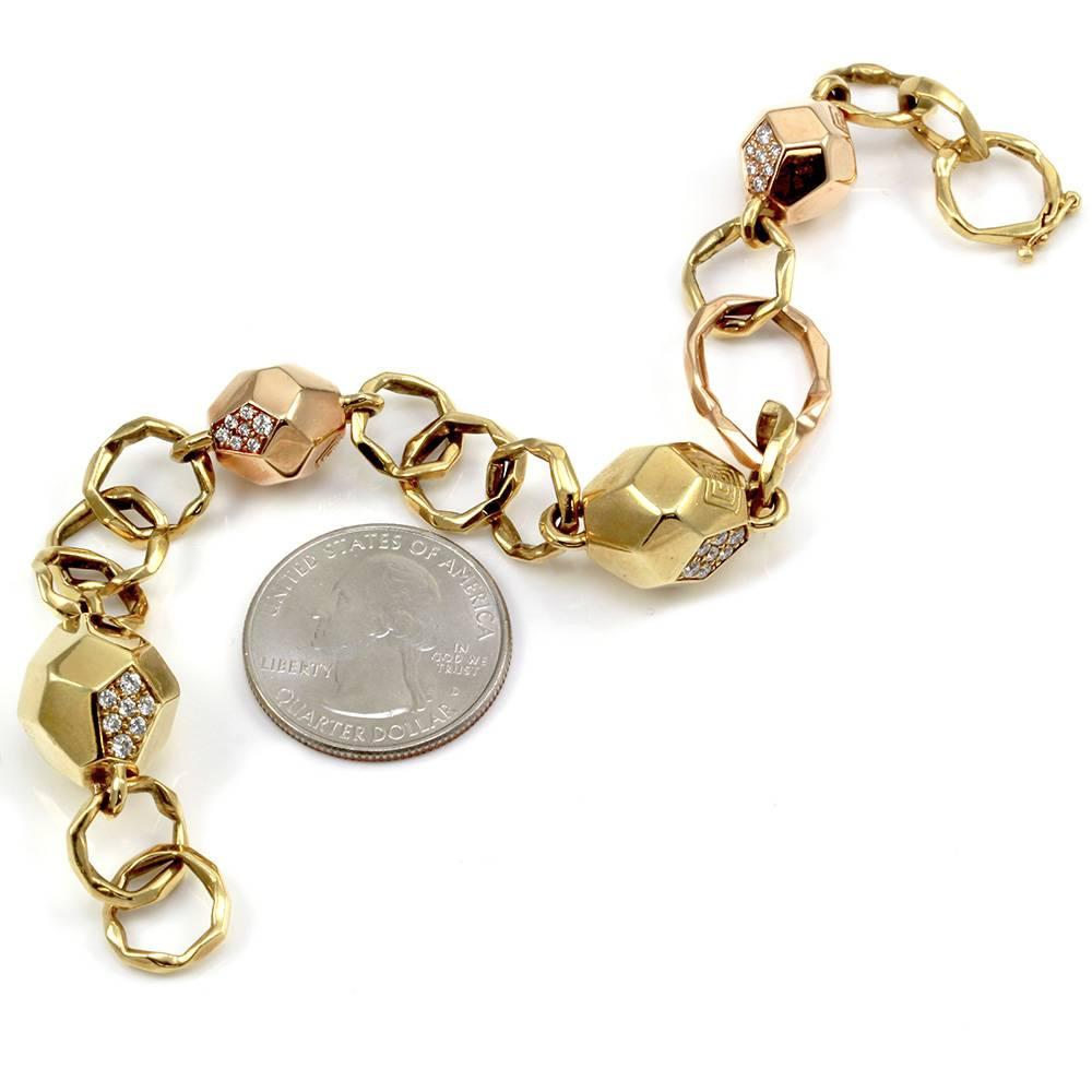 Women's Mimi So Switch Diamond Rock Gold Bracelet For Sale