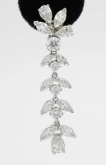 Kwiat 8.75 Carats Diamonds Platinum Drop Earrings