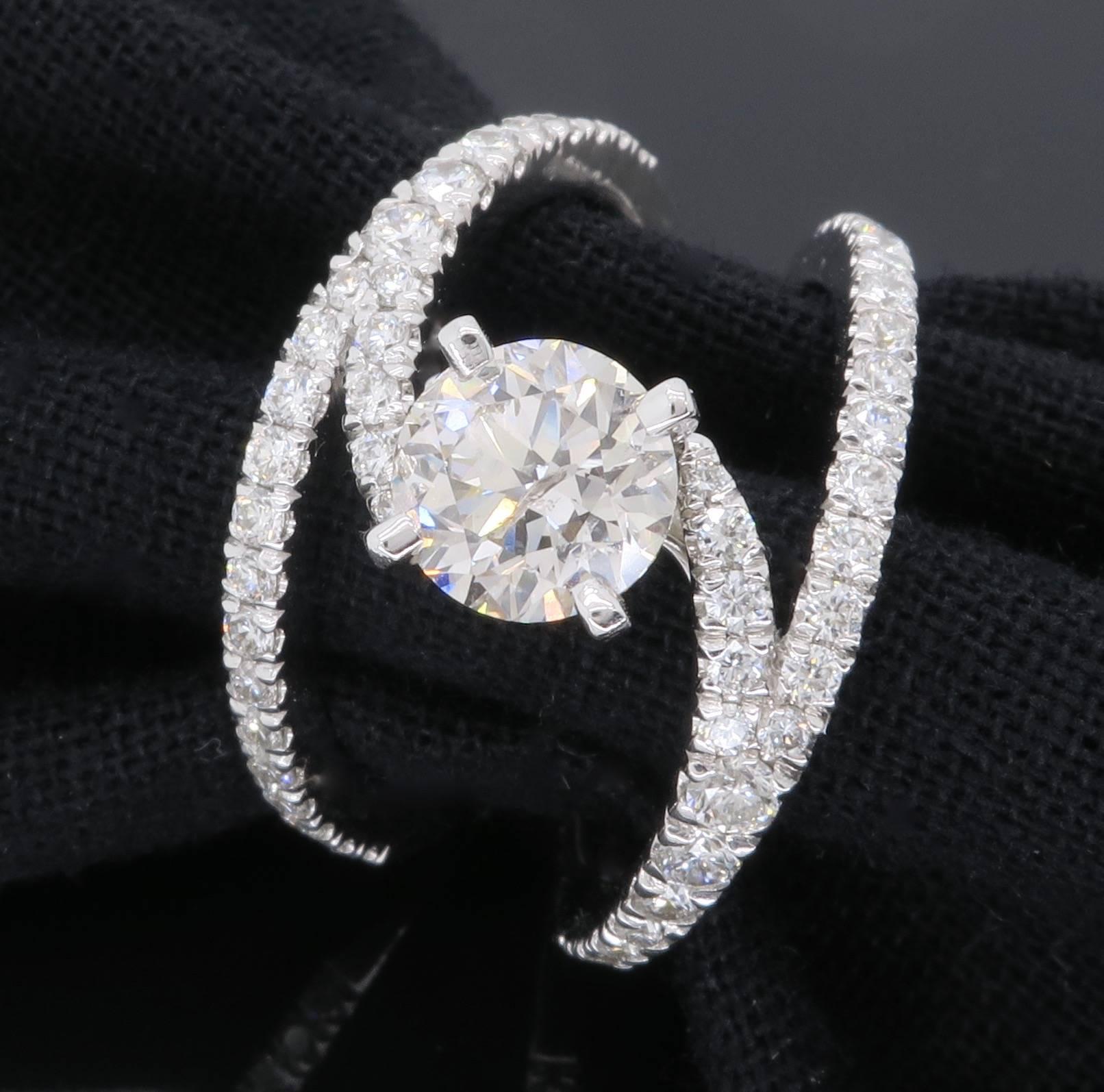 Gabriel & Co. Nova 1.75 Carat Diamond Engagement Ring 1