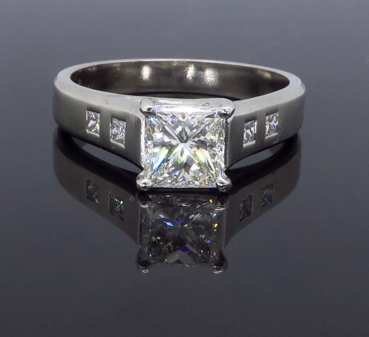 Jeff Cooper Diamond Engagement Ring 4
