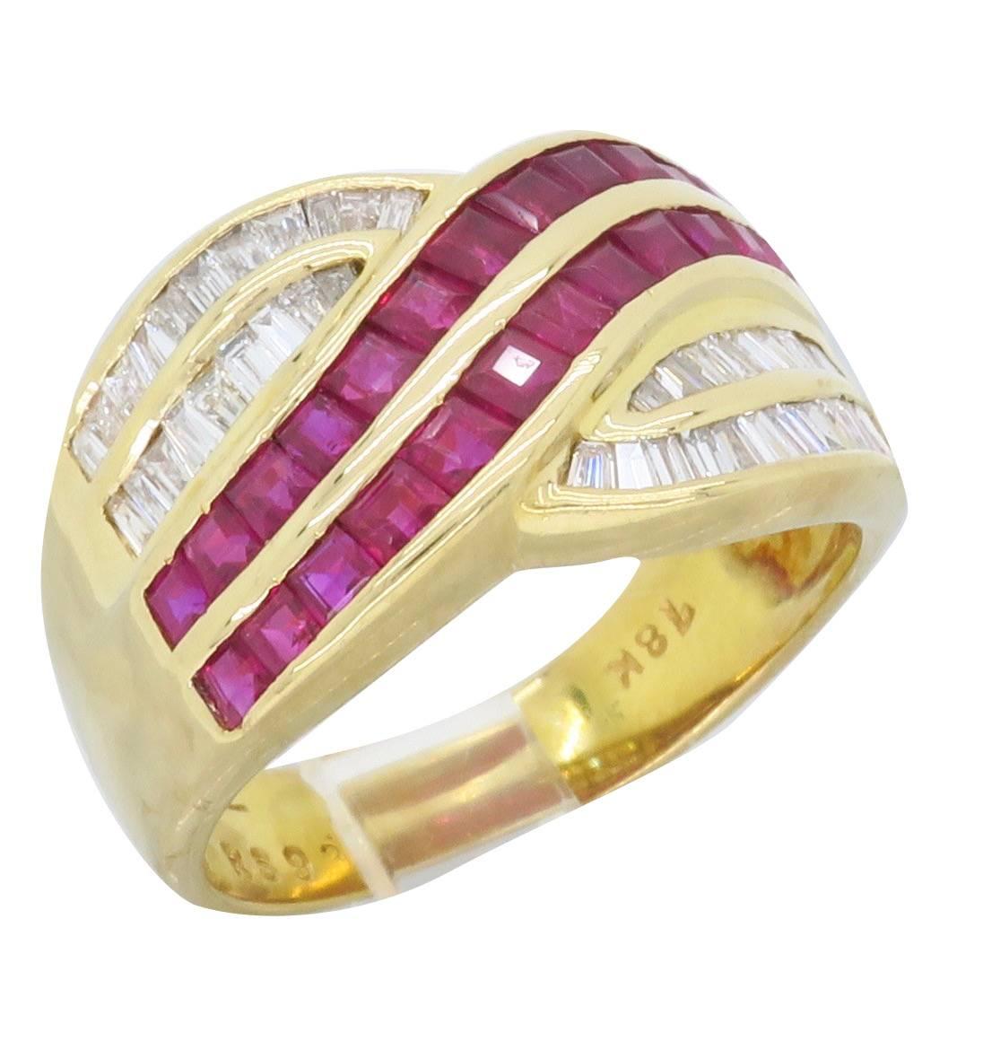 levian ruby diamond rose gold ring