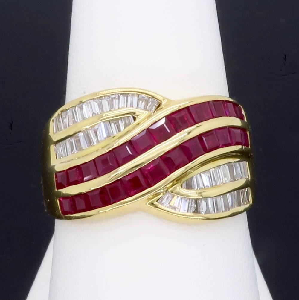 Le Vian Diamond and Ruby Ring 1