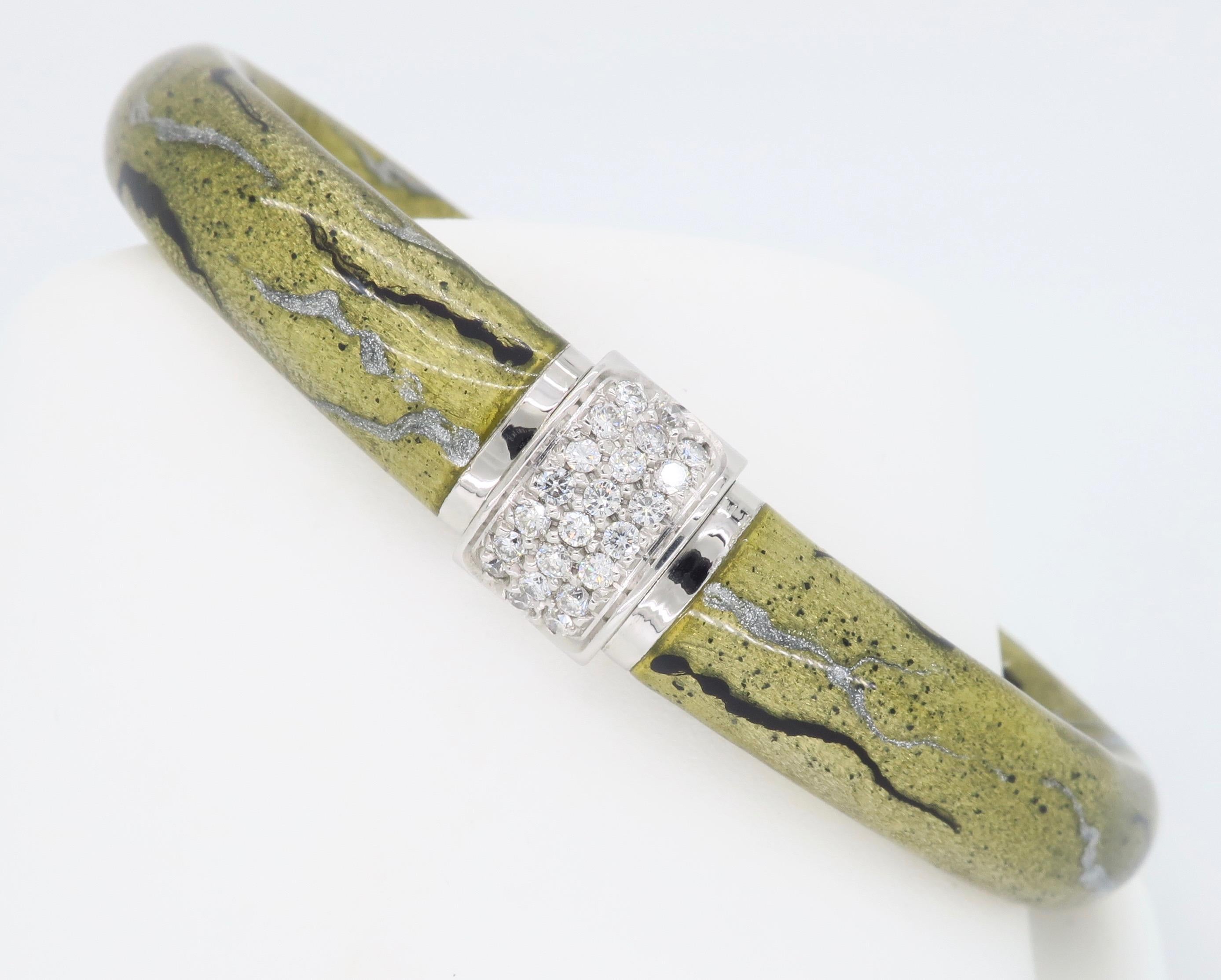 Soho Diamond Bangle Bracelet 4