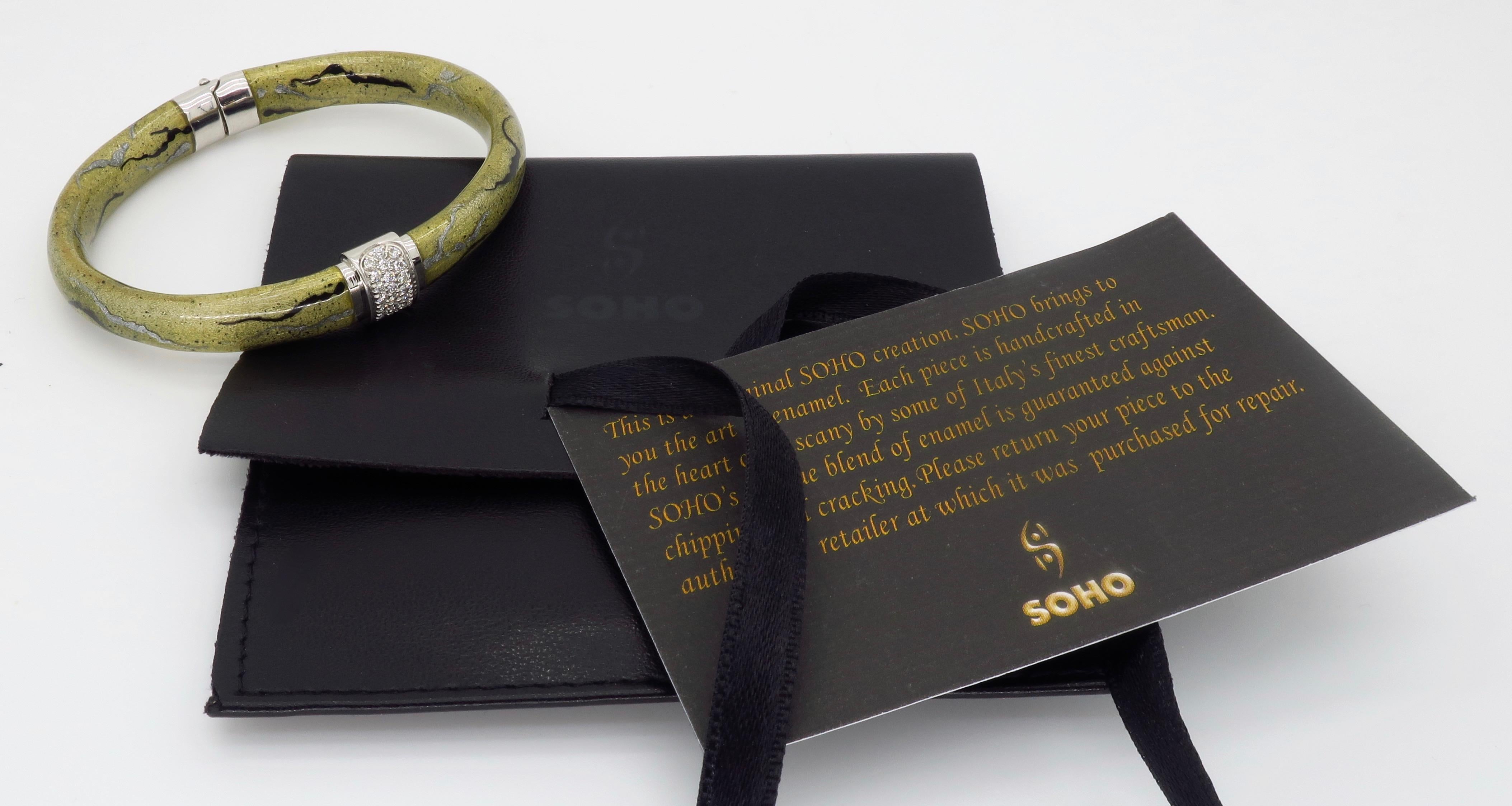 Soho Diamond Bangle Bracelet 5