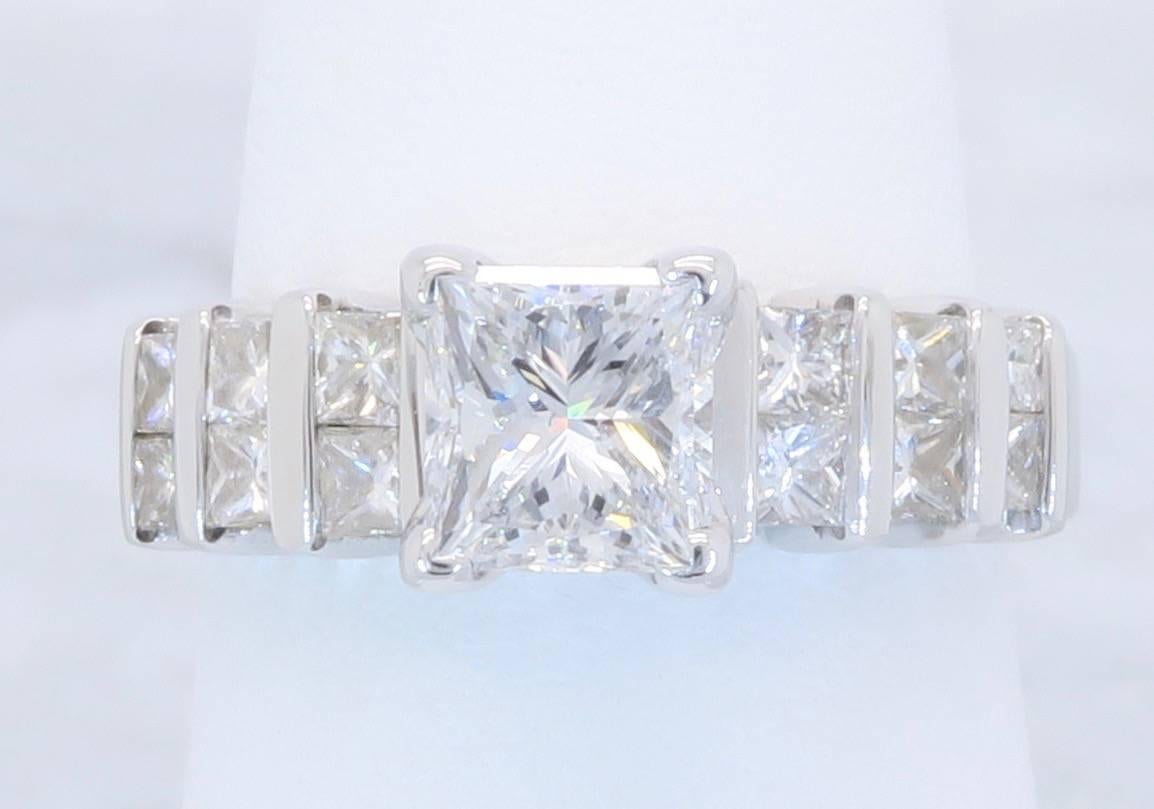 1.34 Carat Diamond Engagement Ring  1