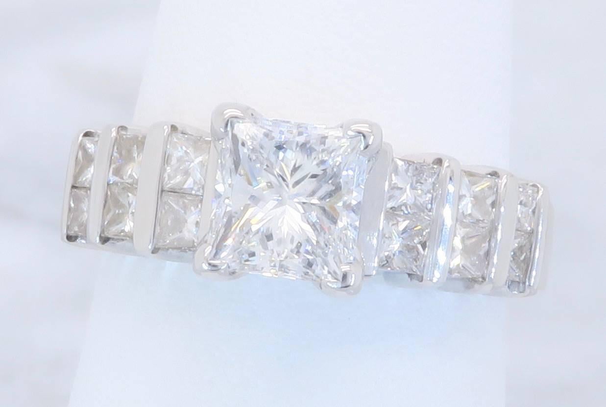 1.34 Carat Diamond Engagement Ring  4