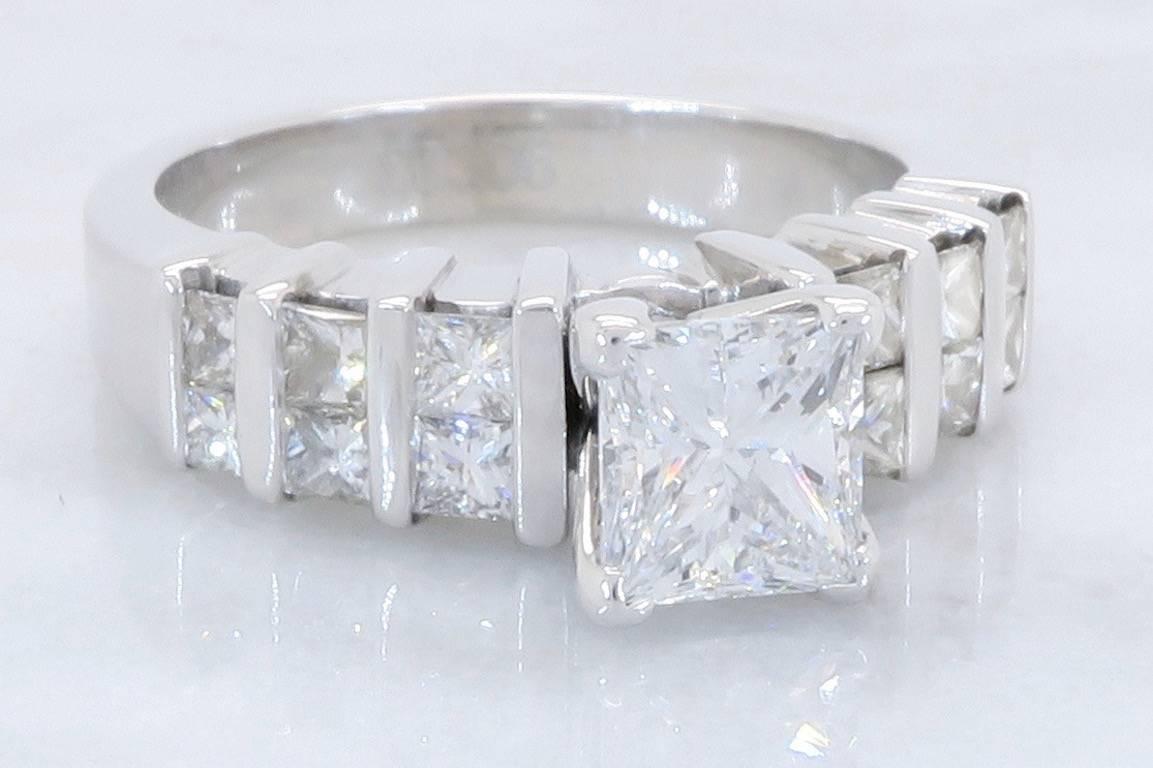 1.34 Carat Diamond Engagement Ring  6