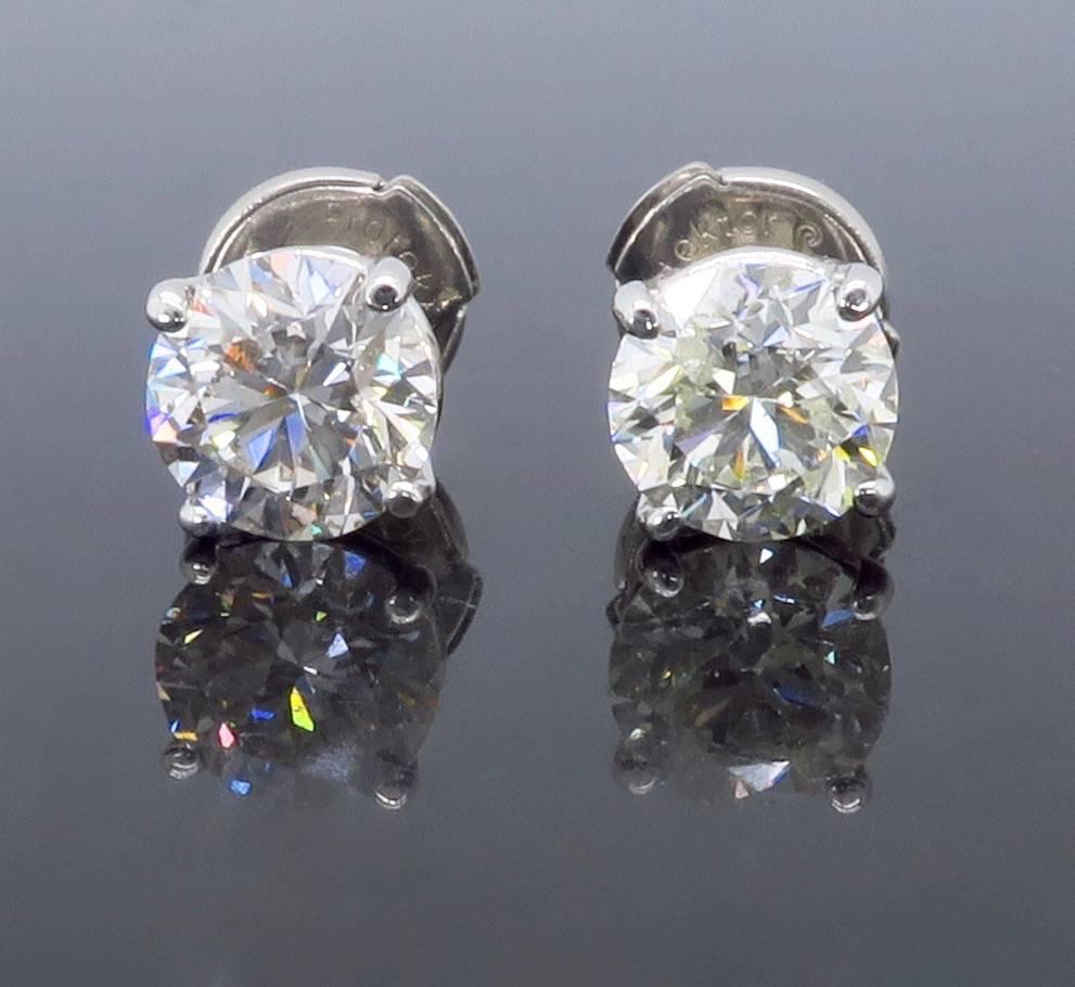 1.80 Carat Diamond Stud Earrings 1