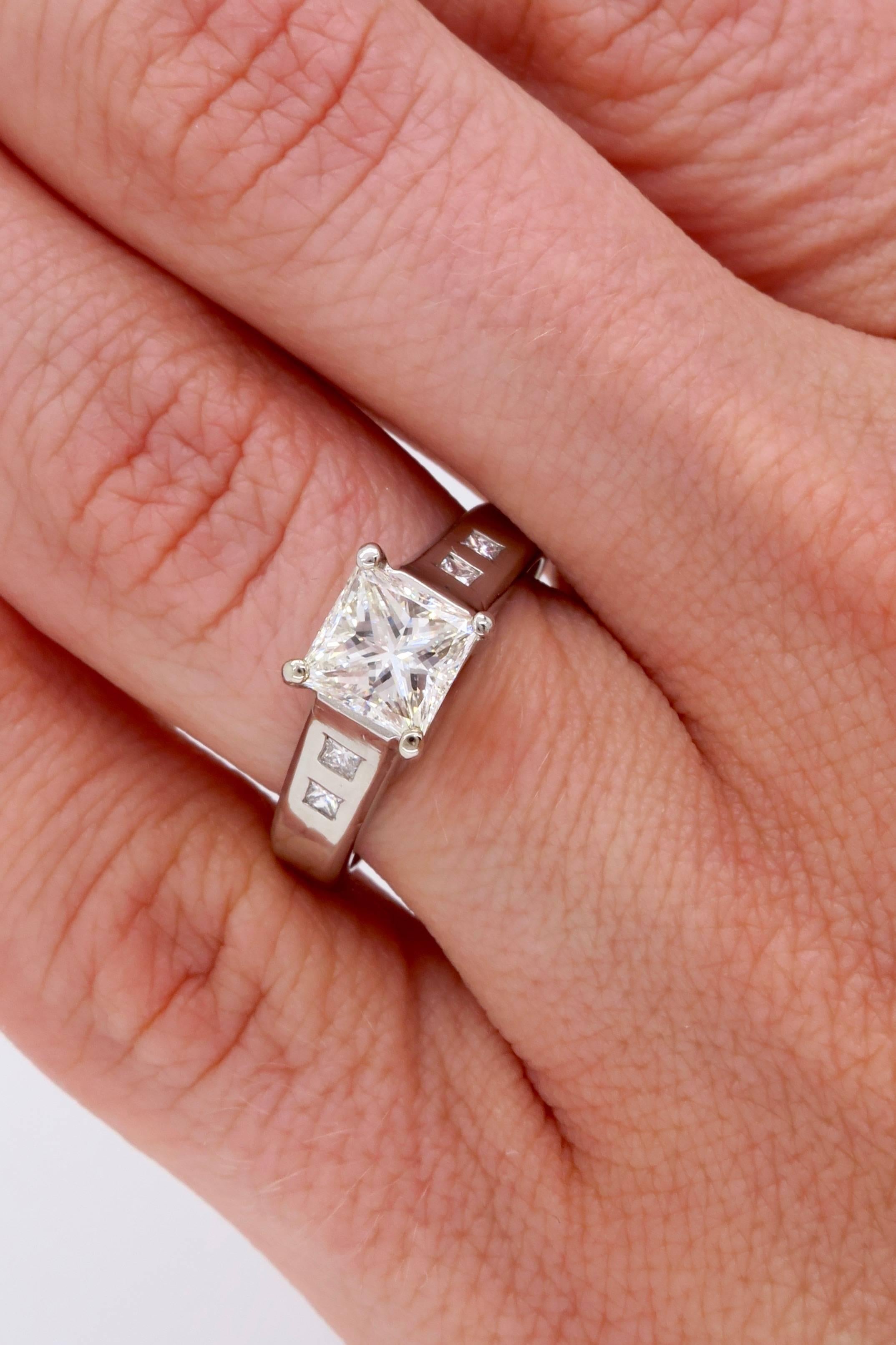 Jeff Cooper Diamond Engagement Ring 6