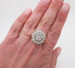 Stunning Diamond Cluster Ring Crafted with 2.10CTW of Diamonds