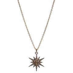 H. Stern Diamond Star Necklace in 18 Karat Noble Gold