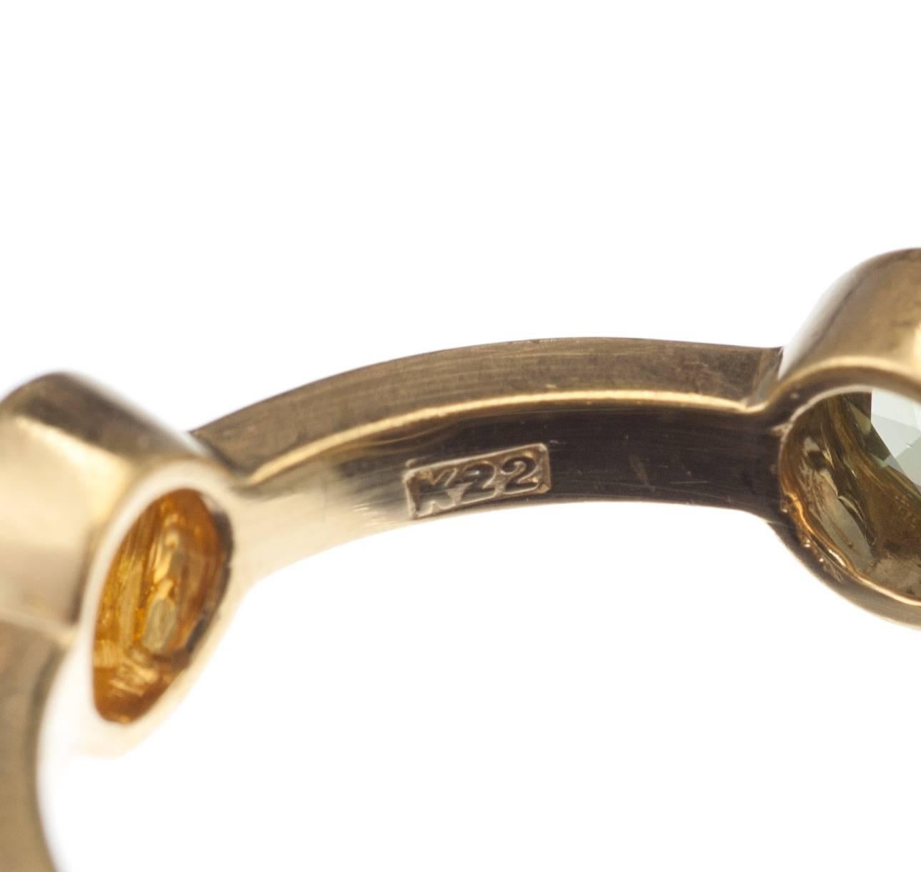 Arunashi Multi-Color Sapphire Ring For Sale 1