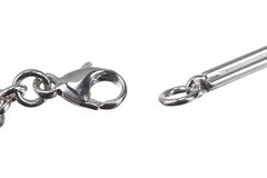 Diamond Bar and Bezel Platinum Bracelet