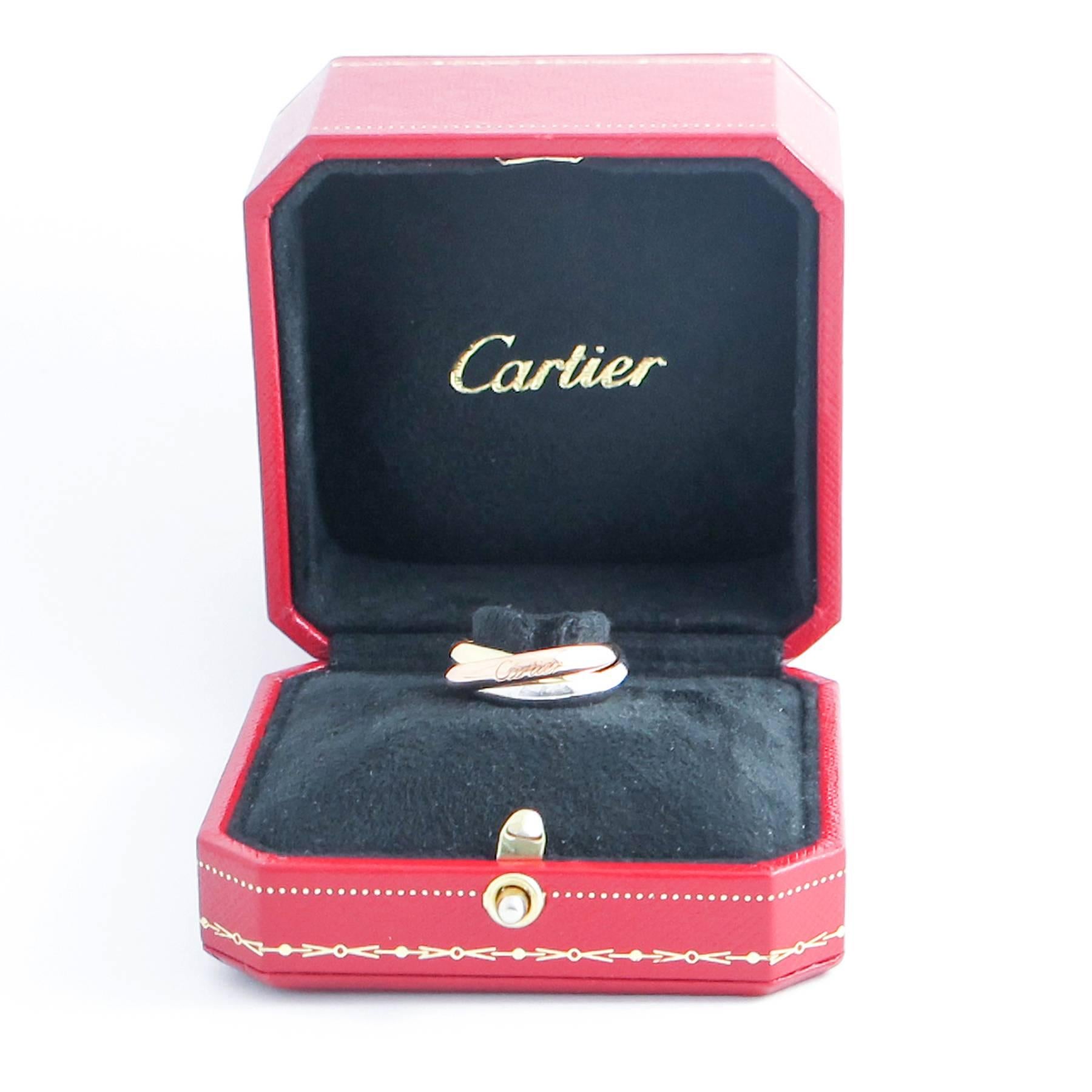 Women's or Men's Cartier Classic Trinity Ring