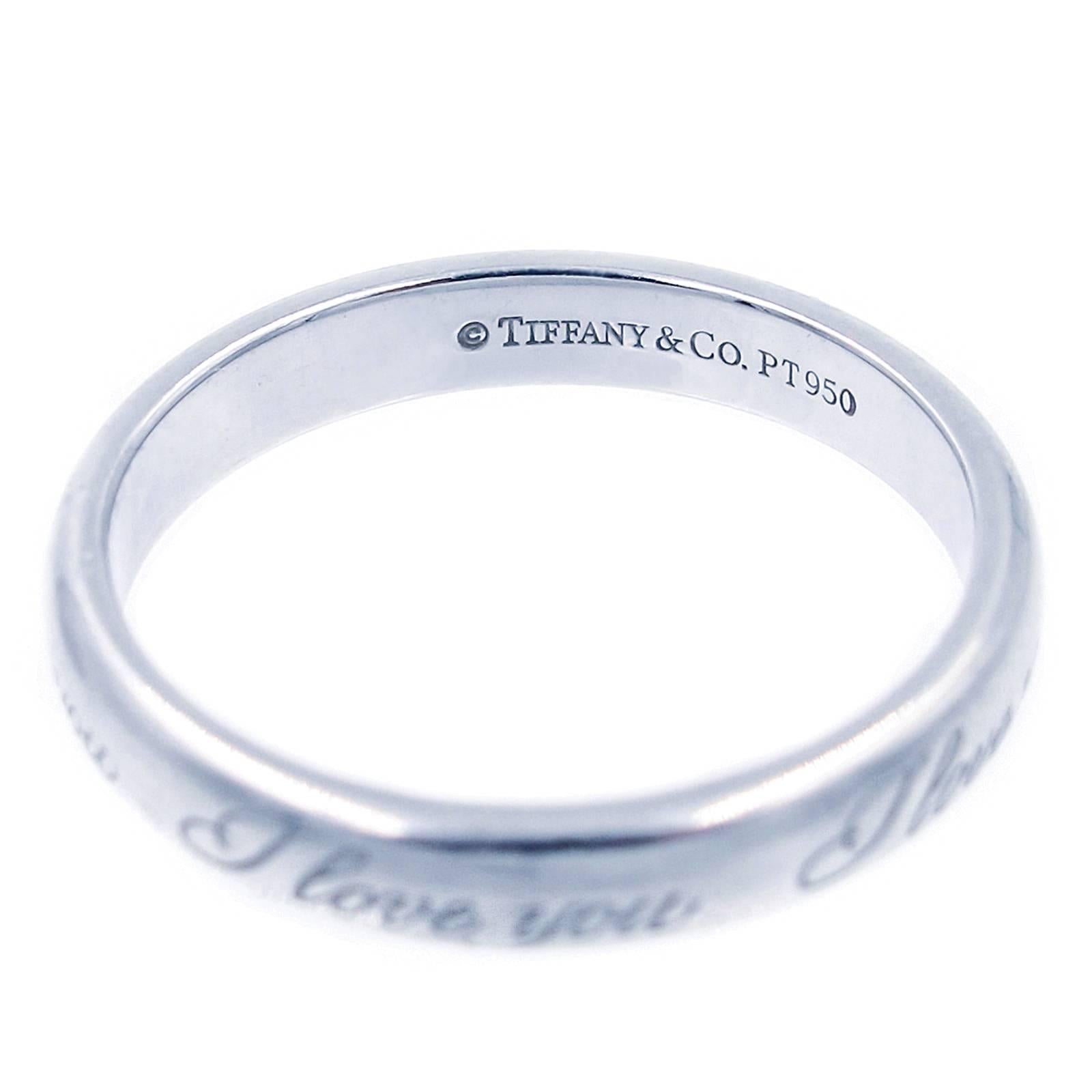 i love you ring tiffany