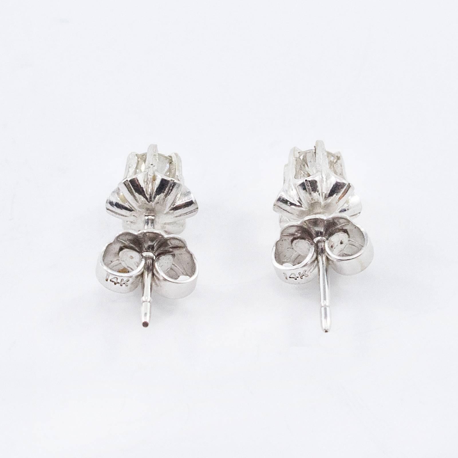 Adorable Diamond Opal Jacket Earrings with Diamond Studs and Opal Diamond Drops For Sale 2