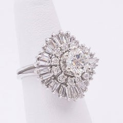 Sublime Diamond Ballerina Ring