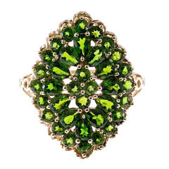 Tsavorite Garnet Gold Ring 4