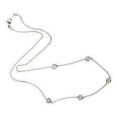Diamond by the Yard Platinum Cable Link Chain