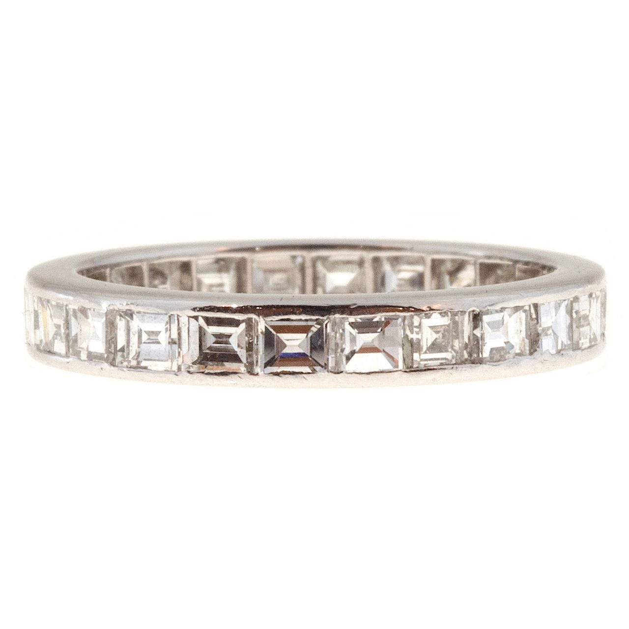 Tiffany & Co. Square Diamond Band Ring