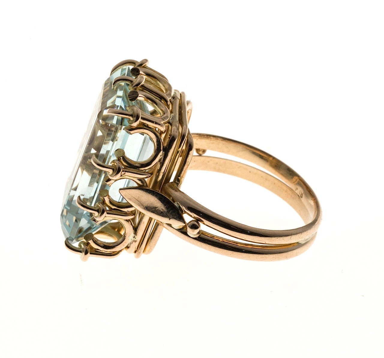 1940s aquamarine rings