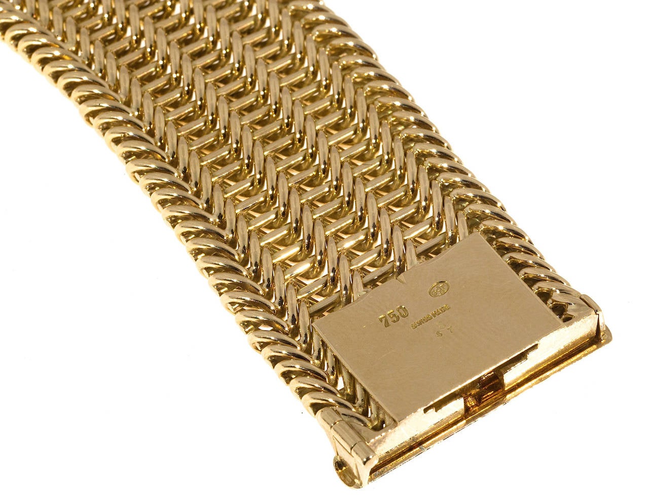 gold mesh bracelets