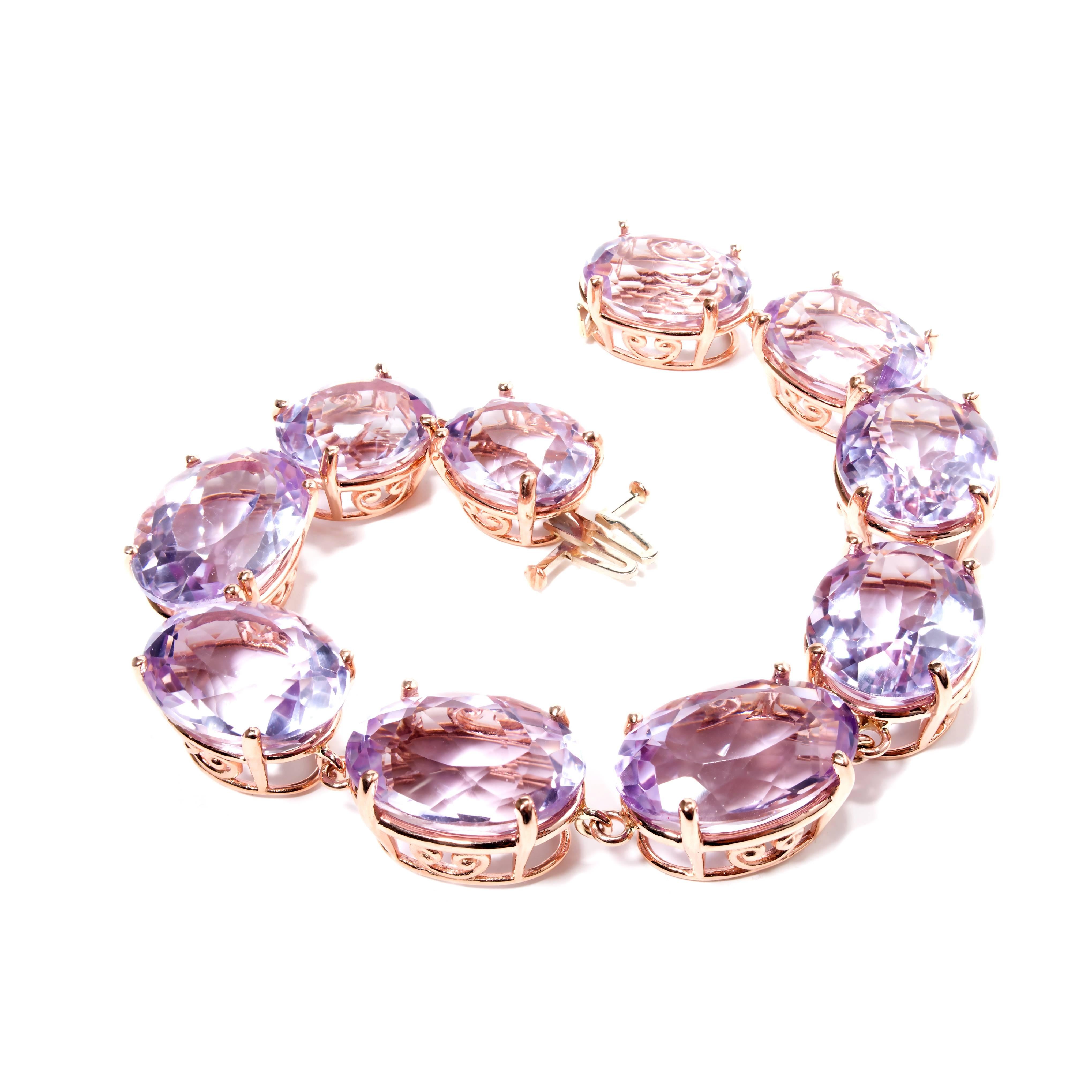 Peter Suchy Lilac Amethyst Gold Bracelet 3