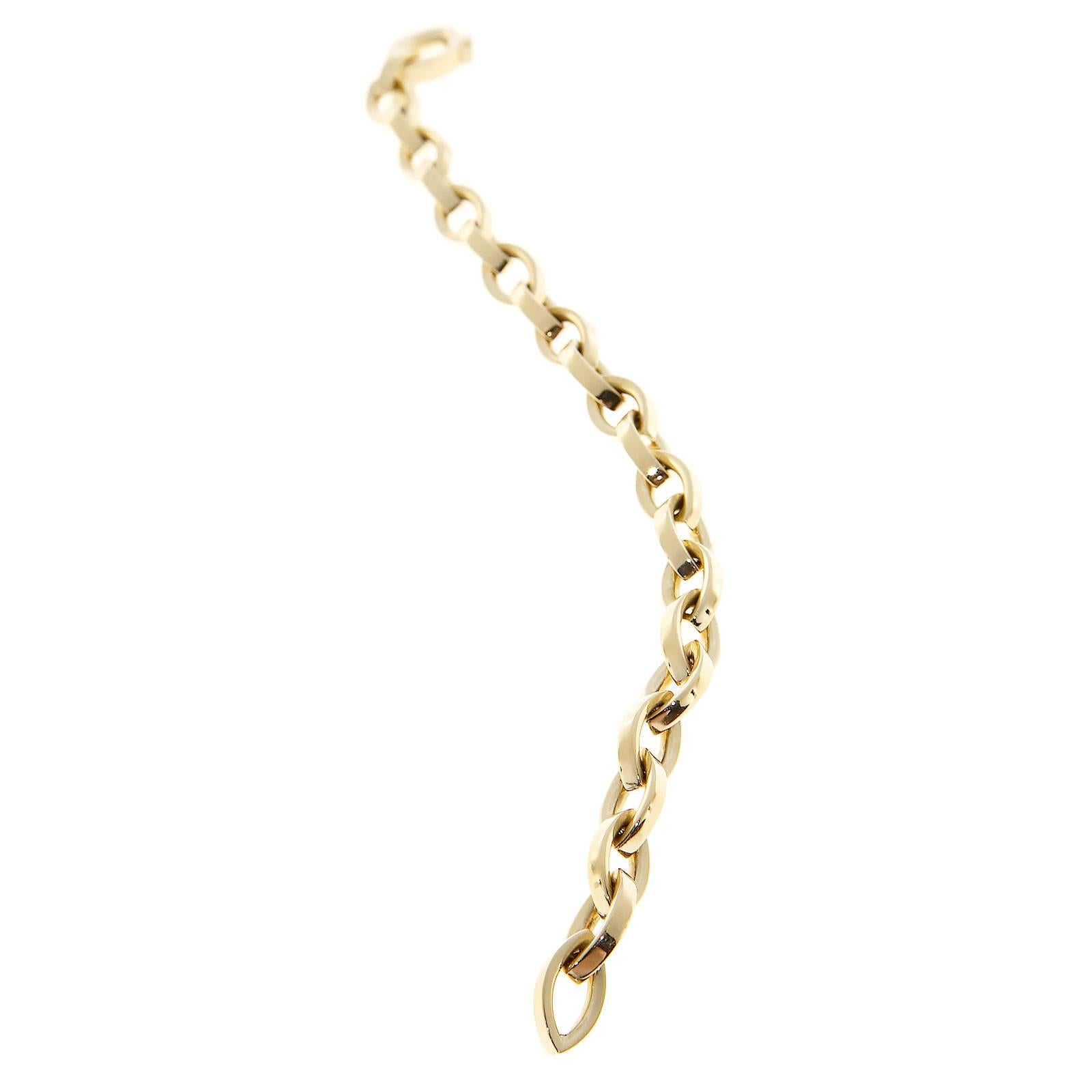 Women's Tiffany & Co. Marquise Gold Link Bracelet
