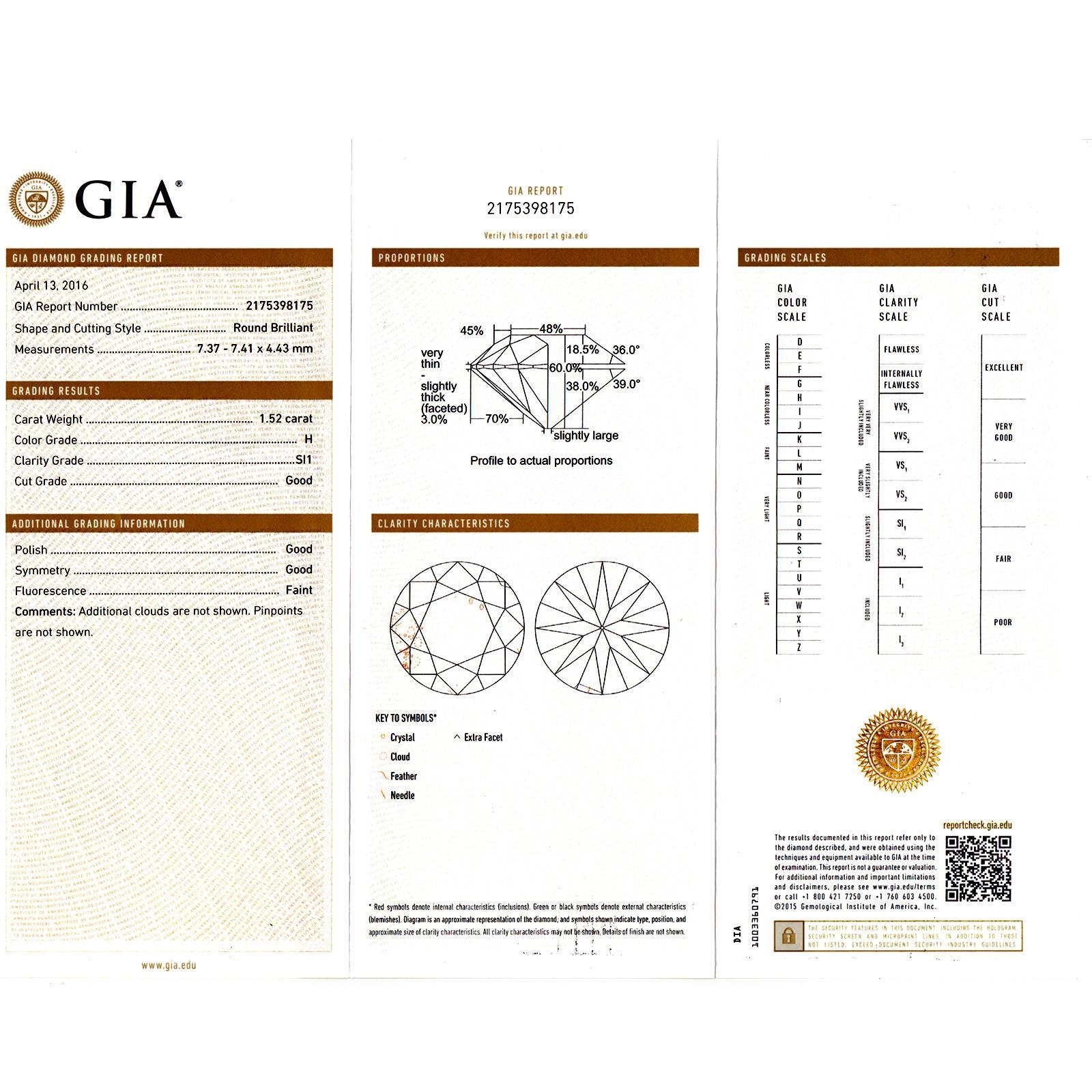 Old Mine Cut GIA Certified 3.46 Carat Edwardian Diamond Platinum Three-Stone Engagement Ring