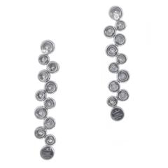 Tiffany & Co. Diamond Platinum Dangle Bubbles Earrings