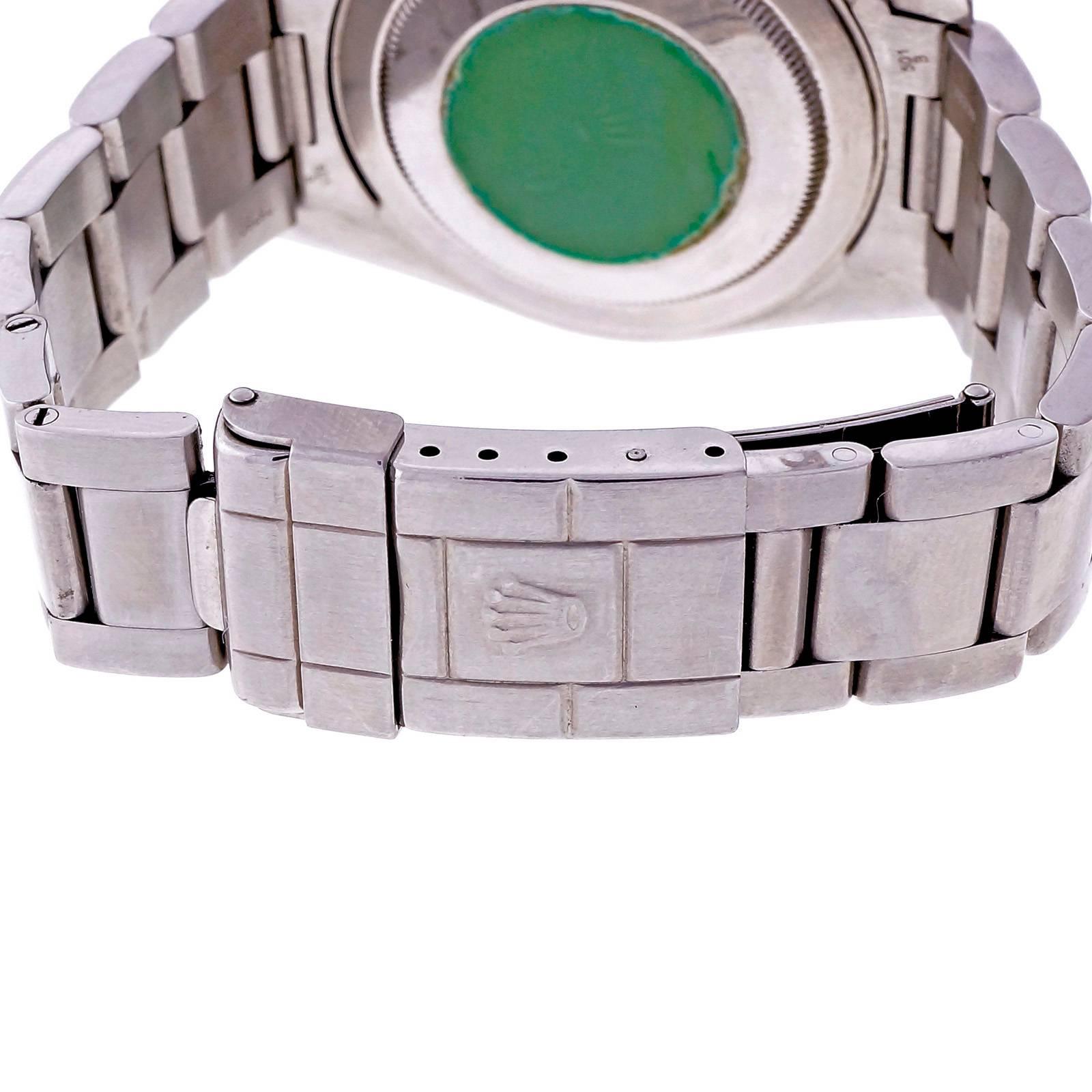 Rolex Stainless Steel GMT Master II Date Oyster Band Wristwatch Model 16710 2