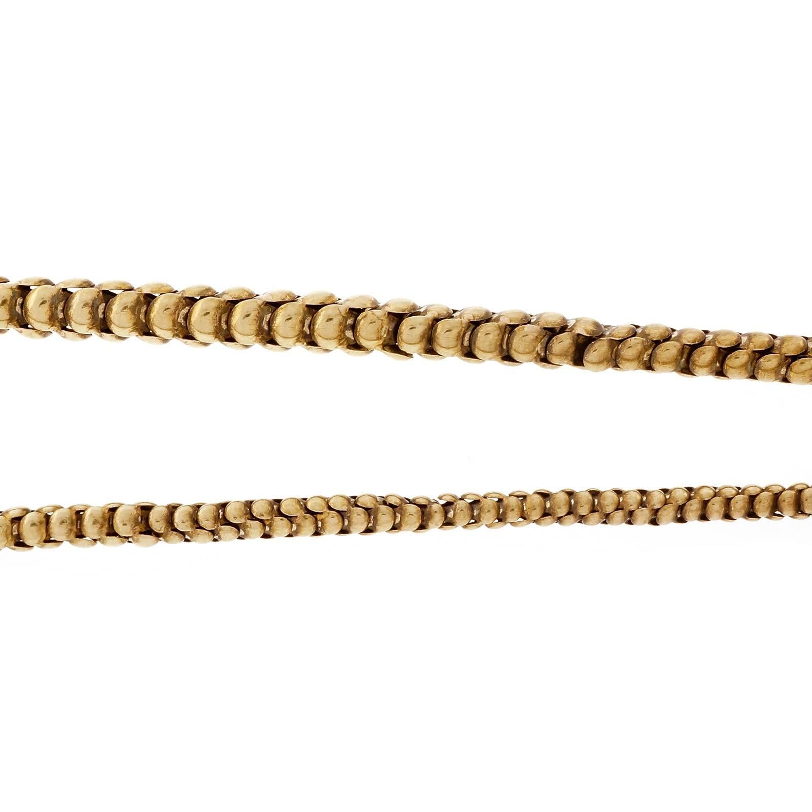Women's Cabochon Garnet Gold Dragon Serpent Necklace