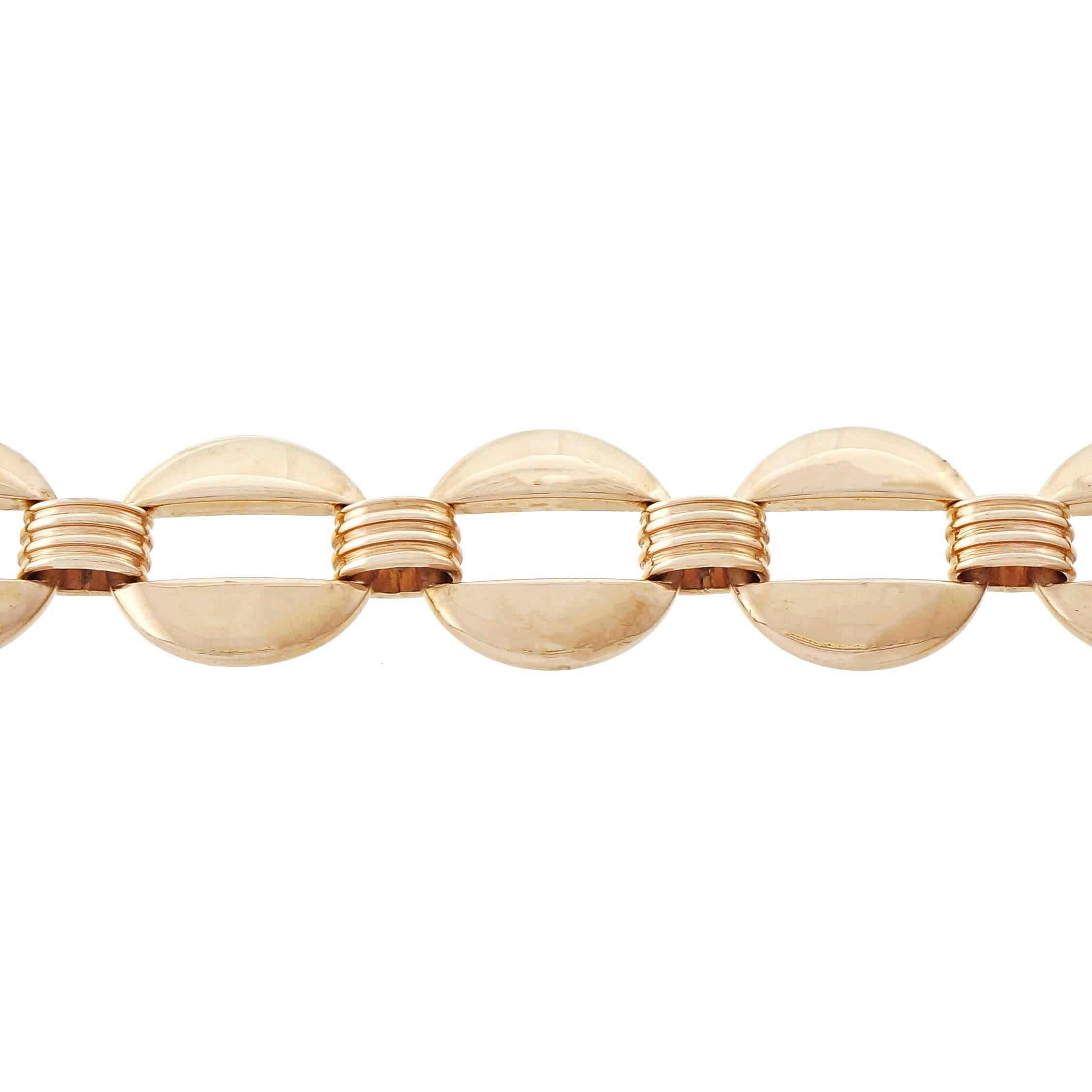 Women's Tiffany & Co. Gold Link Bracelet
