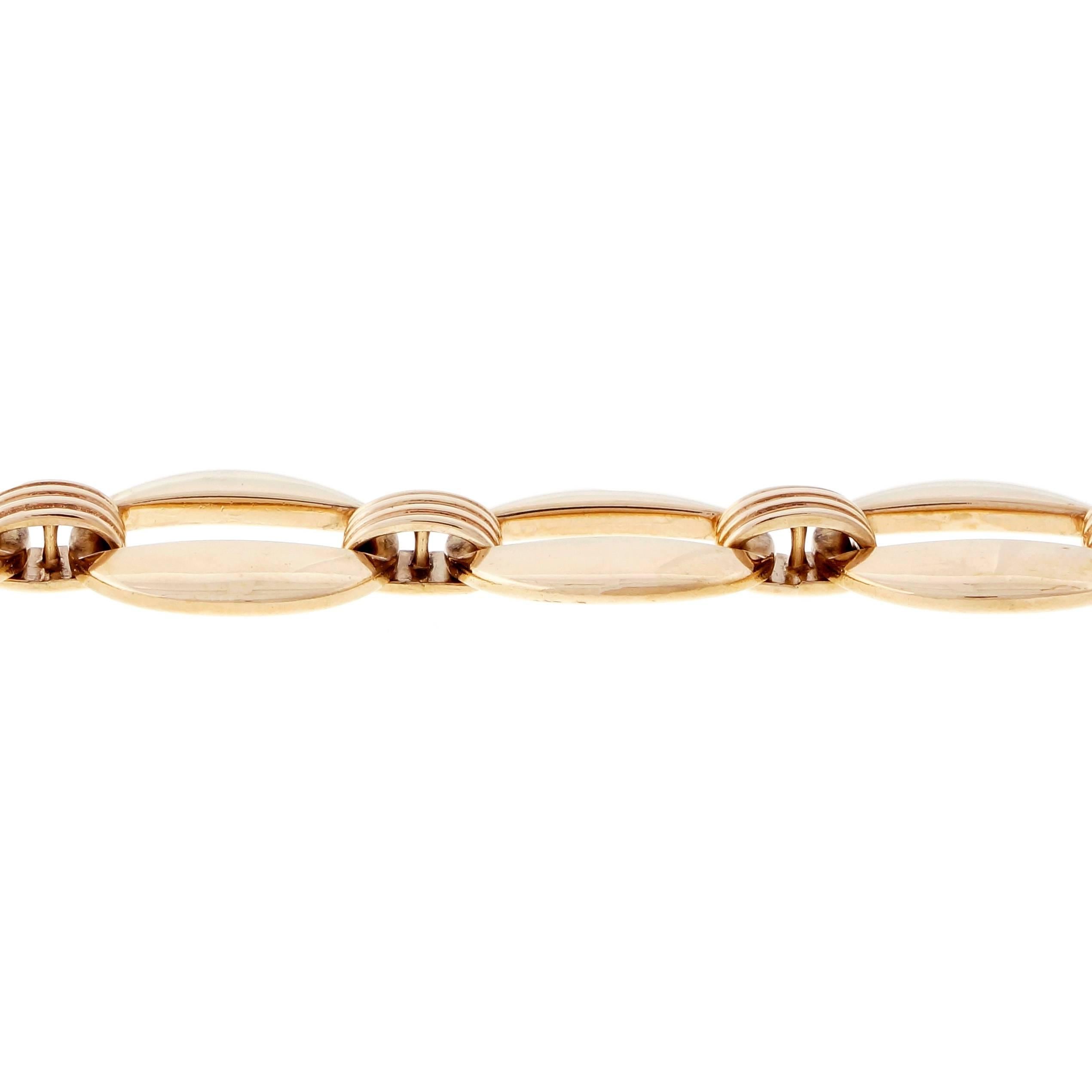 Tiffany & Co. Gold Link Bracelet 1