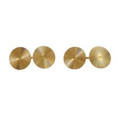 Tiffany & Co. Larter & Sons Yellow Gold Double Sided Cufflinks
