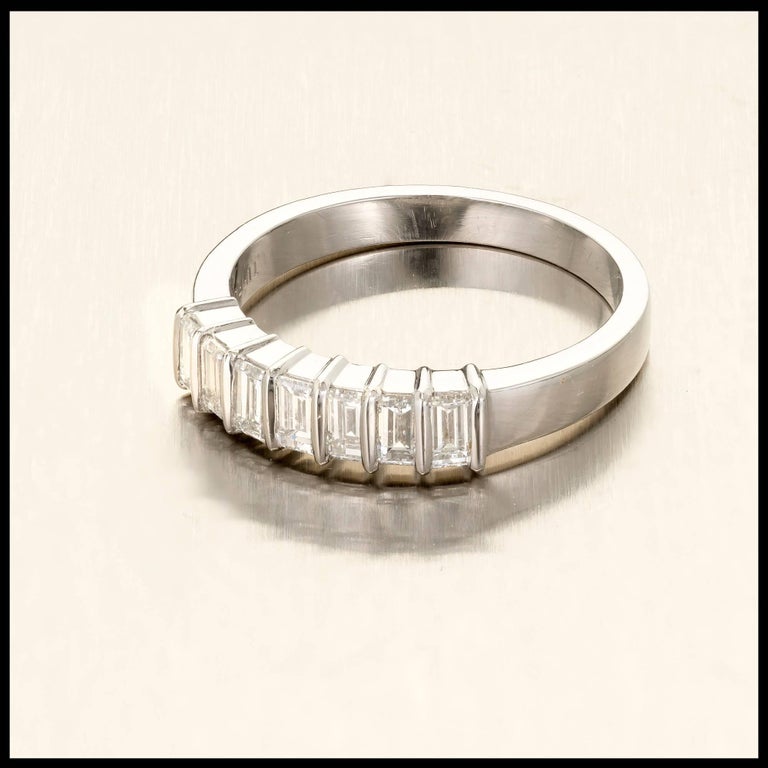 Tiffany’s Timeless Emerald Cut Wedding Ring