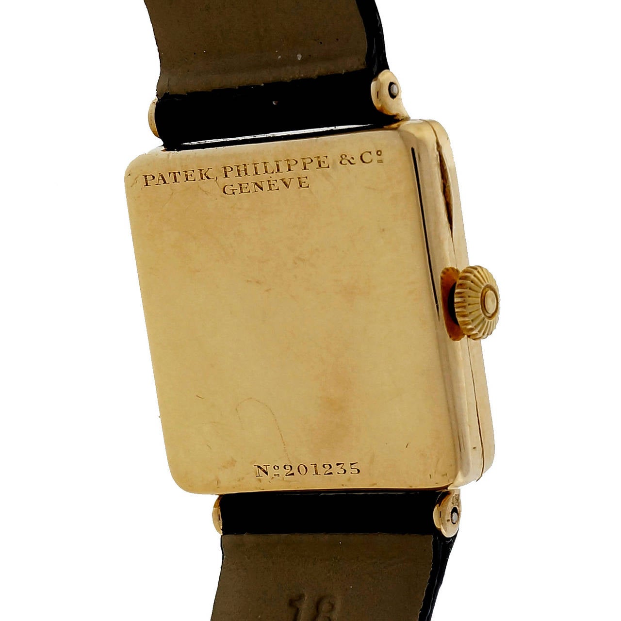 Patek Philippe Yellow Gold Wristwatch In Good Condition In Stamford, CT
