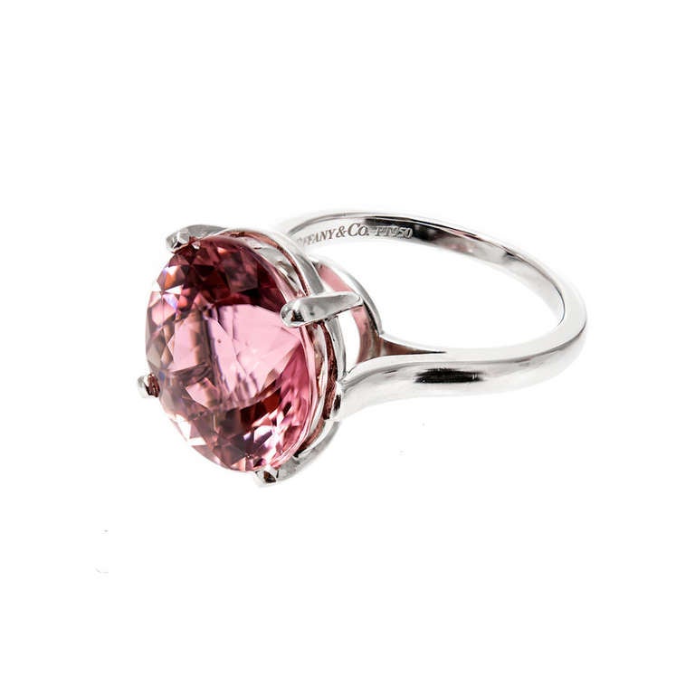 pink tourmaline ring tiffany