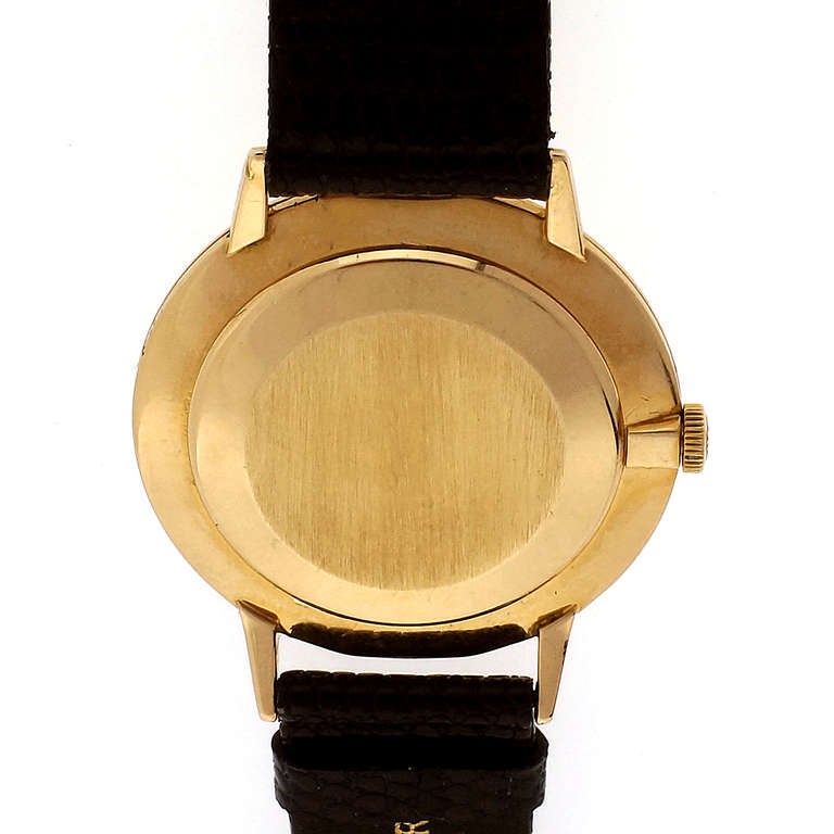 Patek Philippe Gelbgold-Armbanduhr um 1960 Ref. 3468 1