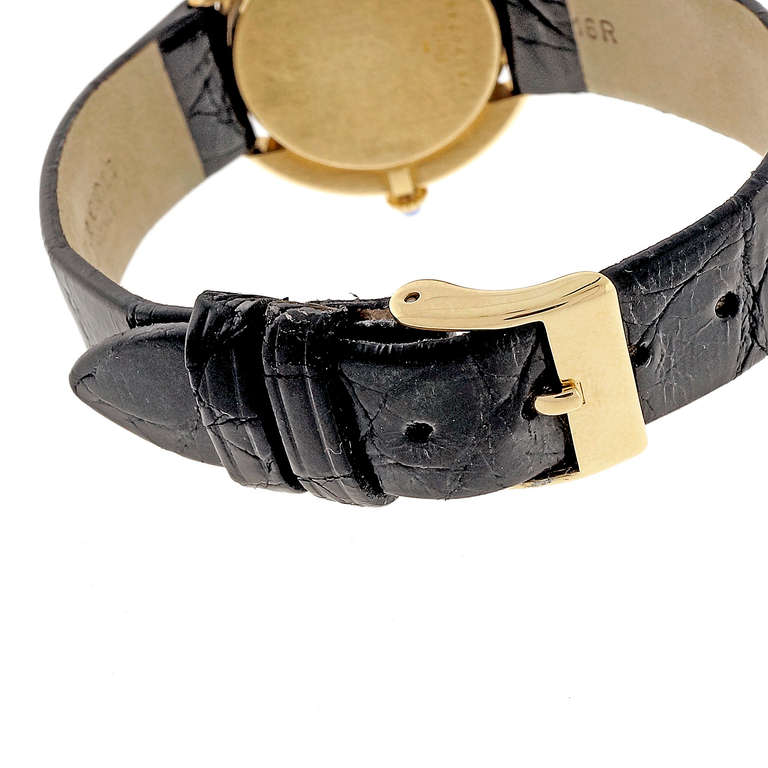 Cartier Yellow Gold Vendome Wristwatch 2