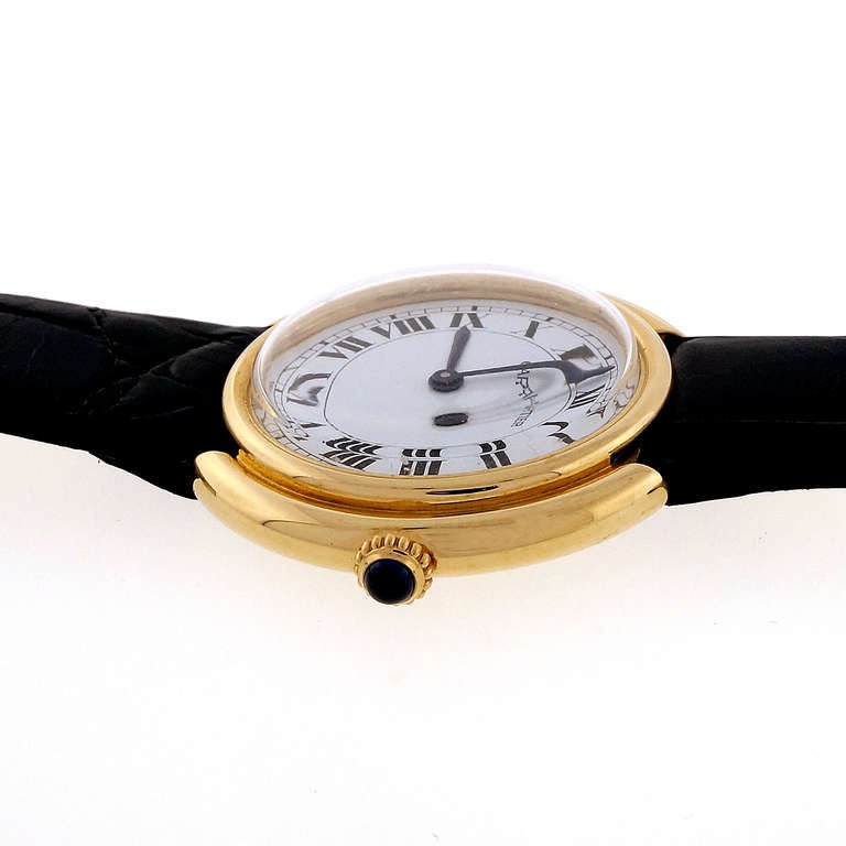 Cartier Yellow Gold Vendome Wristwatch 3