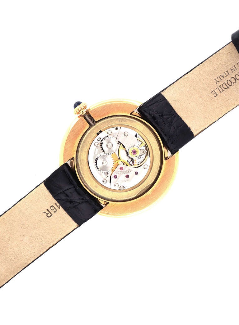 Cartier Yellow Gold Vendome Wristwatch 5