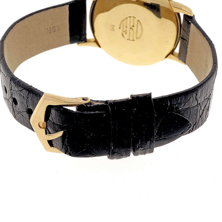 Women's or Men's Patek Philippe Yellow Gold Wristwatch Ref 2484 