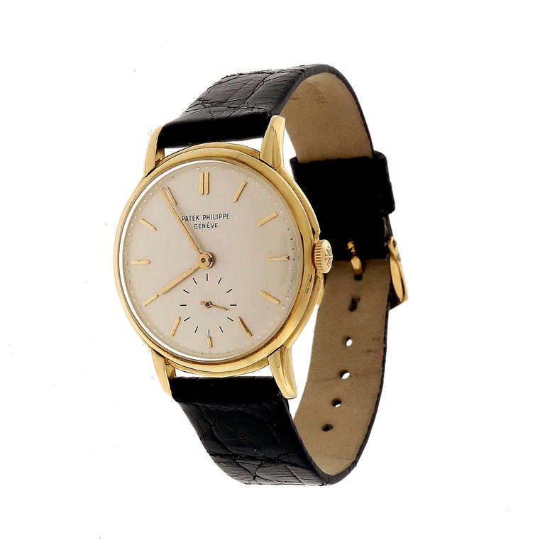 Patek Philippe Yellow Gold Wristwatch Ref 2484  1